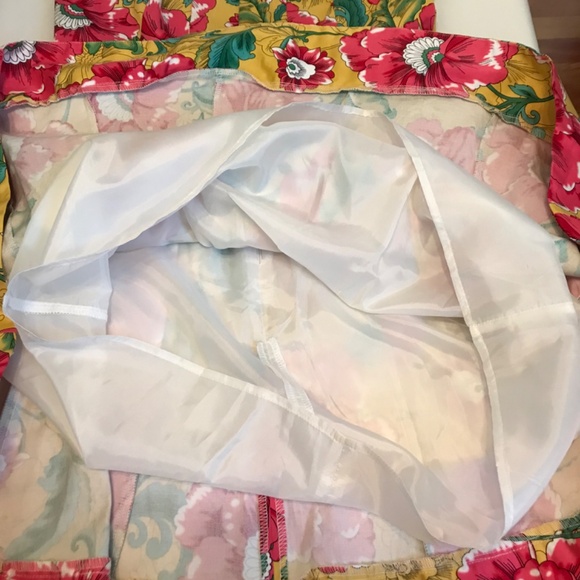 ROBBIE BEE Floral Midi Dress Fit & Flare Sleeveless Cotton Pink Women’s Size 12 - Picture 15 of 16